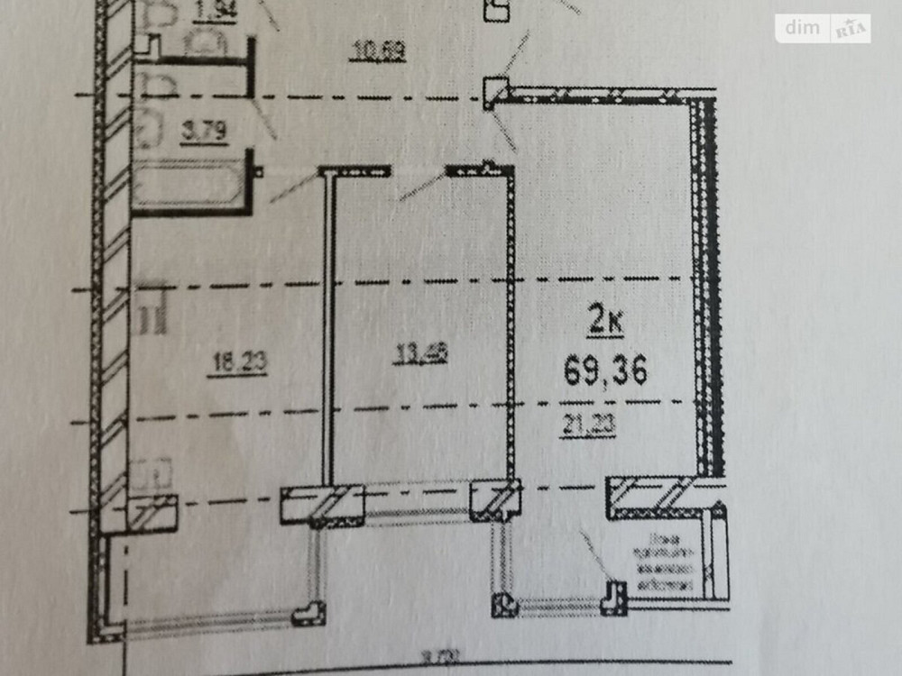 Продаж Квартира 2-кімнатна, 4/10 поверх на Гандзюка Вінниця - фото 1