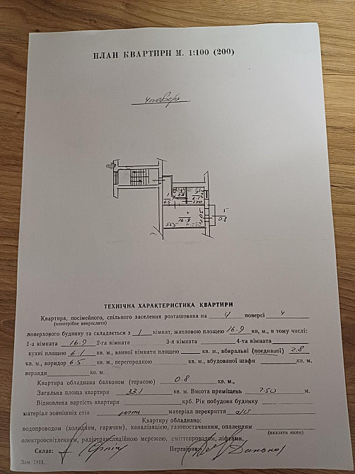 Продаж 1к квартири 33.1 кв. м Львів - фото 9
