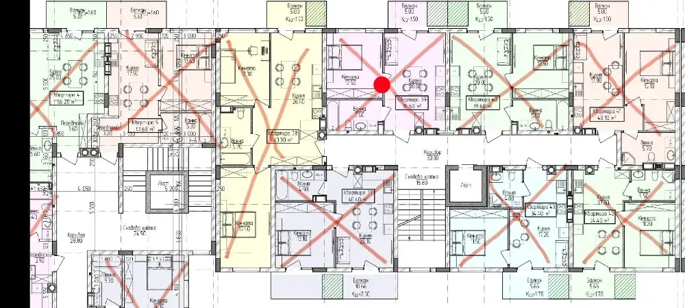Продаж 1к Квартира 40 кв.м Богомольця 17 Ужгород - фото 19