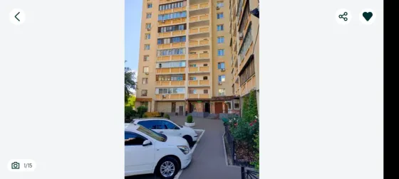 Григоренка, 38 оренда, 2-х кімнатна квартира Київ
