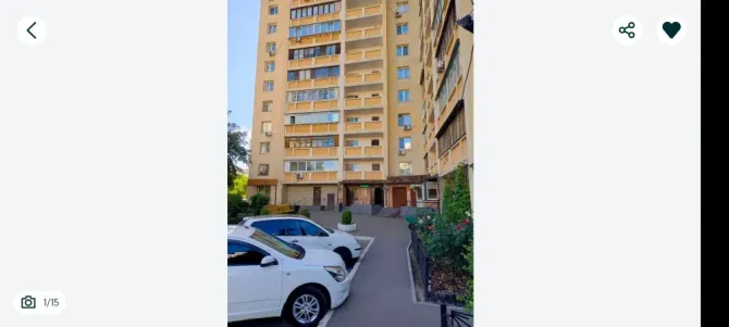 Григоренка, 38 оренда, 2-х кімнатна квартира Київ - фото 1