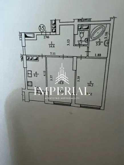 Продаж Квартира 2-кімнатна, 5/25 поверх на вул. Туманяна Ованеса Київ - фото 15