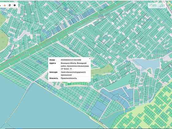 Продаж земельної ділянки 6 соток Vinnytsya