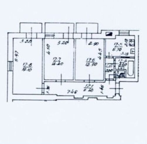 Продаж Квартира 3-кімнатна, 5/6 поверх на Олени Теліги, 20 Киев - изображение 6