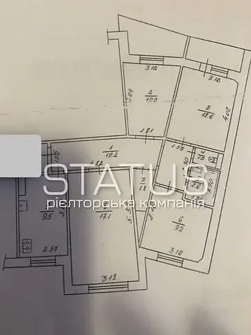 Продаж 4к Квартира 81.1 кв.м Щепотьєва бульвар 5 Полтава - фото 2