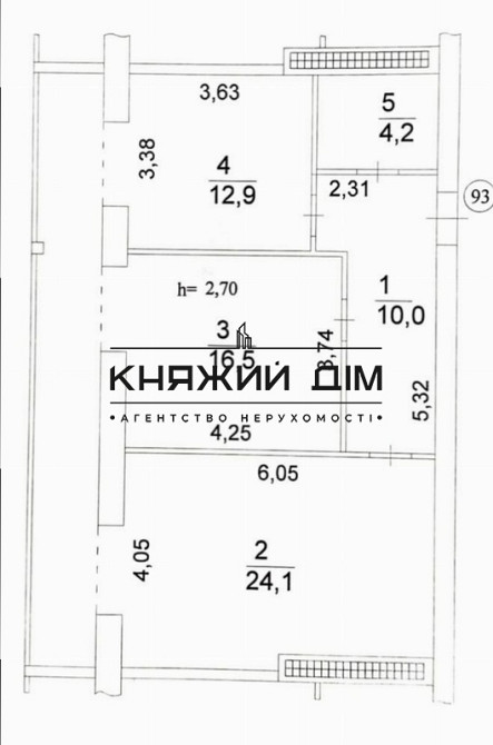 Без комиссии! Продажа 2-х к.кв. в ЖК Метро Парк, м. Вырлица. № 21137289 Київ - фото 7