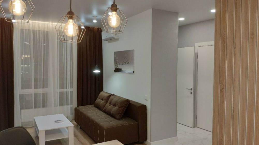 Оренда Квартира 1-кімнатна, 23/25 поверх на Днепровская набережная, 16-г Київ - фото 1