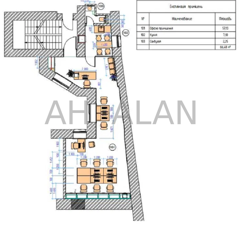 Оренда офісне приміщення на Січових Стрільців вул., 11А приміщень - 1, поверх - 2/3 Київ - фото 18