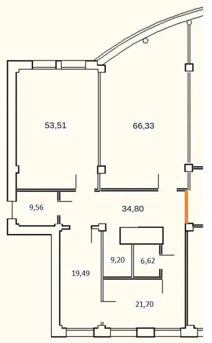 Здається Офісні приміщення площа 220 кв.м  Дніпро  Дніпро - фото 13