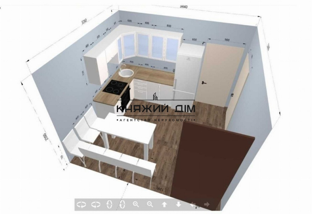 Переуступка! Продажа 2-х к.кв. в ЖК Вудстория, м. Красный Хутор. № 21139134 Київ - фото 2
