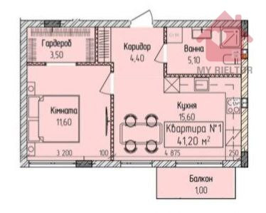 Продаж Квартира 1-кімнатна, 1/3 поверх на Загорська, 178 Ужгород - изображение 12