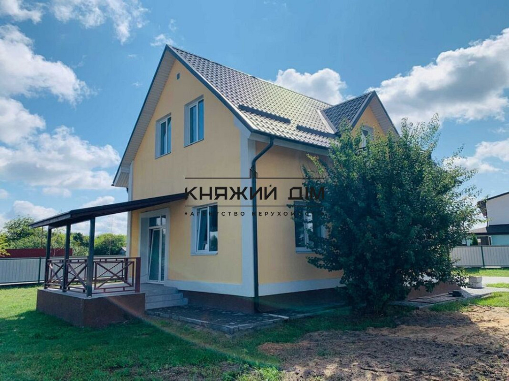 Дом Площадью- 140 м2 коттеджном городке Макаровского района.№ 228744 Калинівка (Богуславський район) - фото 1