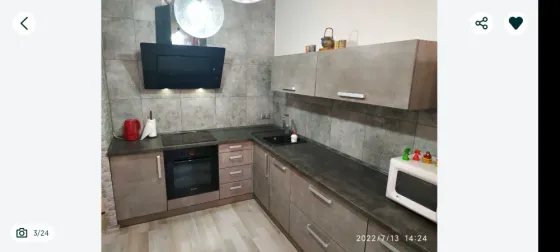 1-room apartment for rent at Akhmatovoy 32/18 Poznyaki. Видовая. light warm Kiev