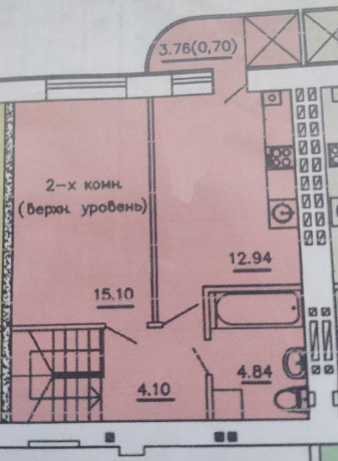 Предлагается к продаже двухуровневая квартира в ЖК Теплый дом! Крижанівка (Комінтернівський район) - фото 8