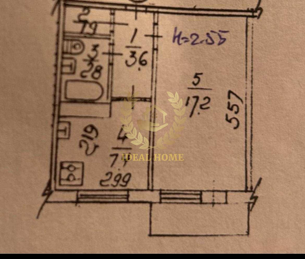 Продаж Квартира 1-кімнатна на Гонгадзе Георгия пр-т, 14 Київ - фото 1