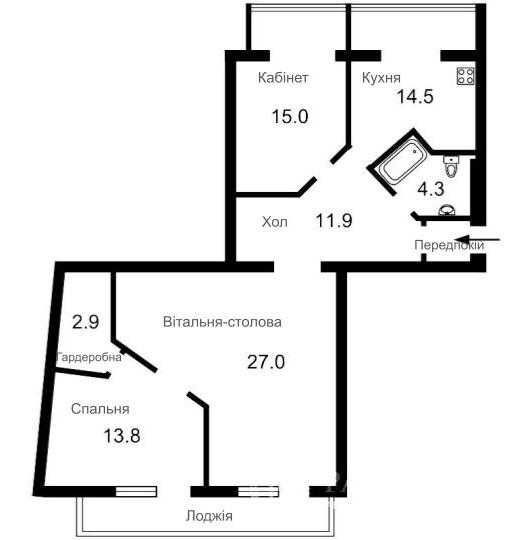 Продаж 3к Квартира 103 кв.м Велика Житомирська вул. Киев - изображение 8