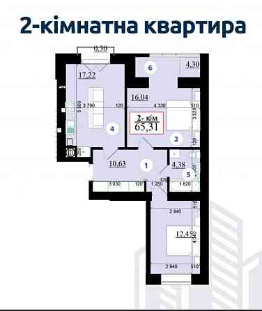 Продаж Квартира 2-кімнатна Ивано-Франковск