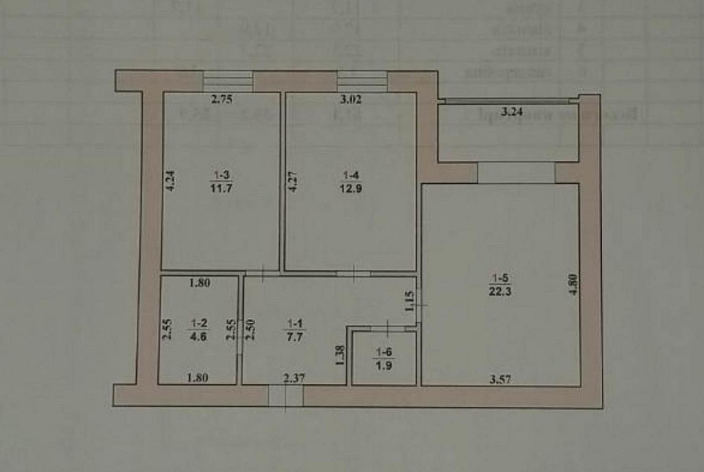 Продаж Квартира 2-кімнатна, 1/11 поверх на вул. Чуднівська Житомир - фото 1