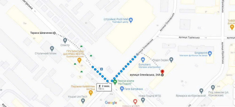 Оренда Квартира 1-кімнатна, 2/5 поверх на Оленівська, 34-А Київ - фото 8