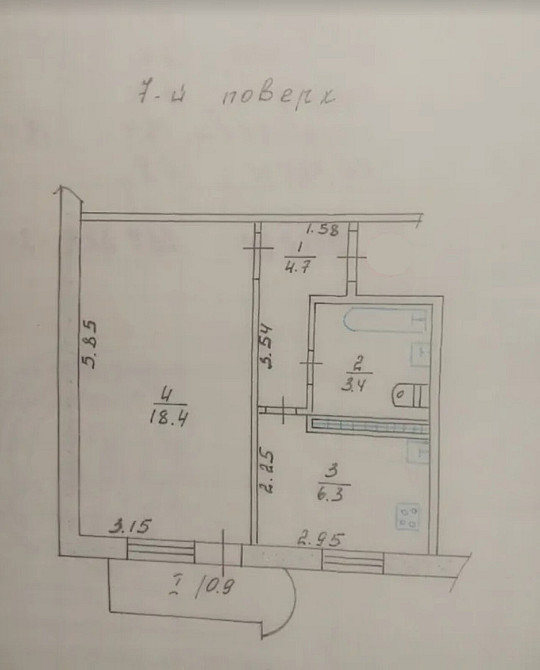Продаж 1к квартири, 32 кв.м, вул. Леся Курбаса Тернопіль - фото 4