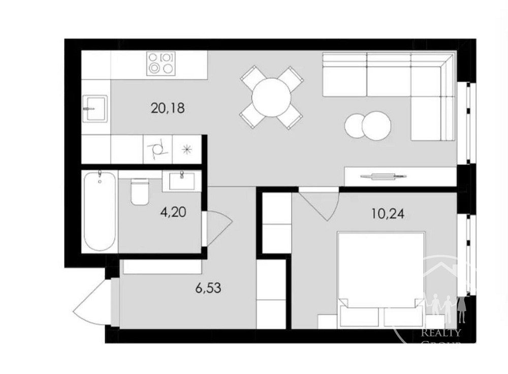 Продаж Квартира 1-кімнатна, 6/9 поверх на Героїв майдану Сокільники - фото 7