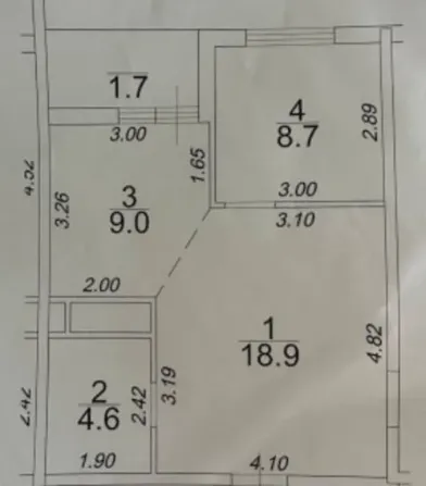Продаж 1к Квартира 43 кв.м Краснова 3/61 61 жемчужина Одеса - фото 15