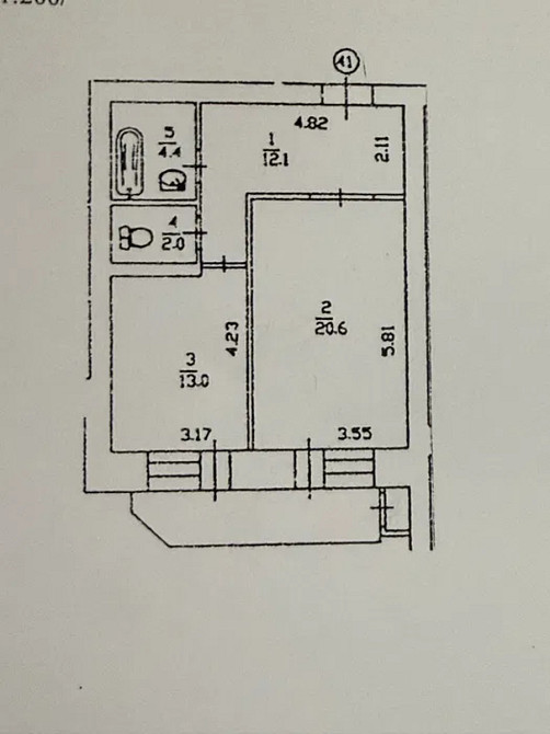 Оренда Квартира 1-кімнатна, 7/14 поверх на Срібнокільська, 24 Київ - фото 16