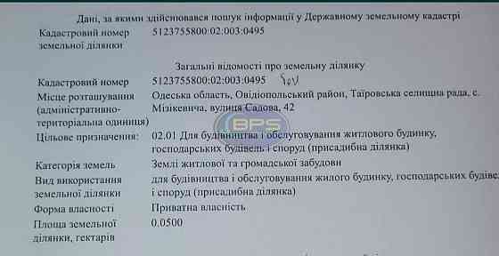 Продаж земельної ділянки 