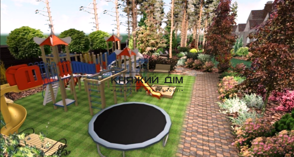 Продаж 2-поверховий Будинок з ділянкою 20 сот 800 кв.м   Стоянка - фото 4