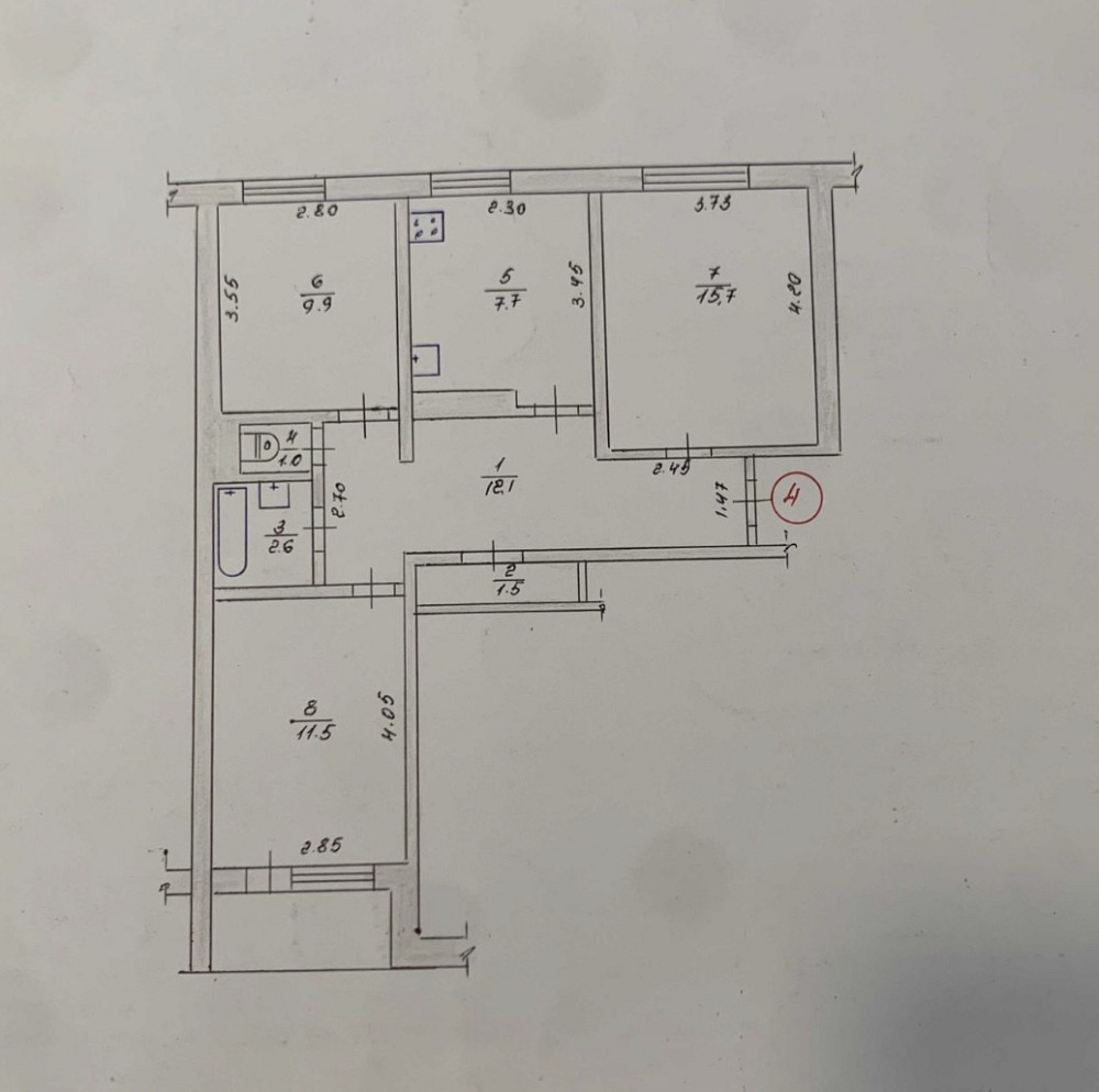 Продаж 3к Квартира 45 кв.м Івана Мазепи Житомир - фото 2