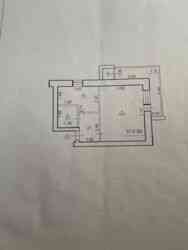 Продаж Квартира 1-кімнатна, 1/5 поверх Галич