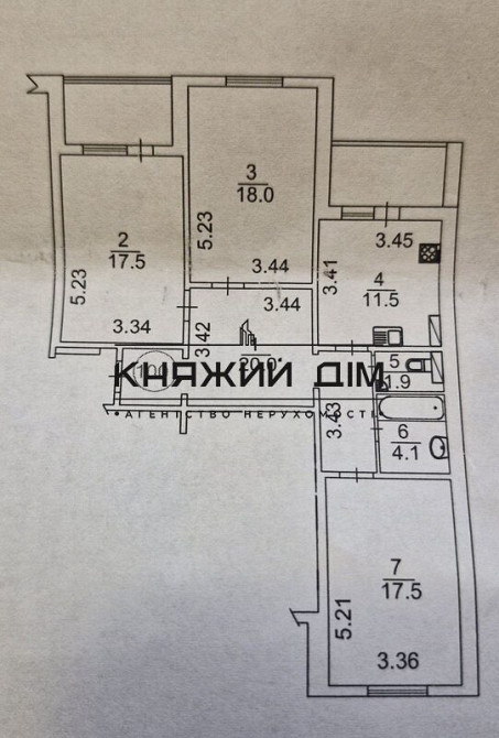 Продаж Квартира 3-кімнатна, 21/25 поверх на Урловская ул. Киев - изображение 8