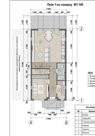 For sale 2-storey Cottage with land 1.5 ares 120 sq.m 4 rooms at Олени Пчілки Uzhhorod