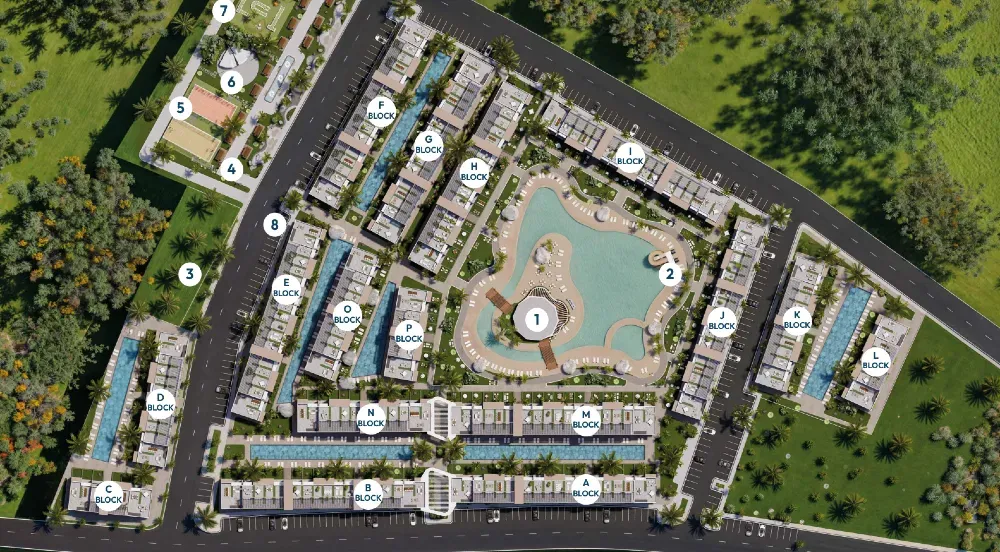 Квартира за кордоном 51 кв.м 1 кімн. 2-й поверх м. Фамагуста, на Іскеле Фамагуста - фото 10