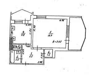 Продаж Квартира 1-кімнатна, 11/16 поверх на Варненская улица, 12Б Одесса