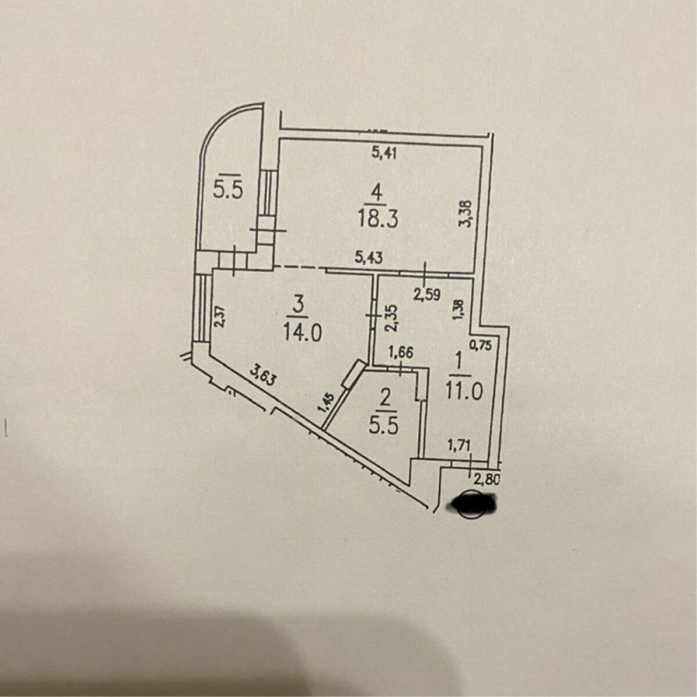 1 кімнатна квартира, просп. Академіка Паладіна Киев - изображение 14