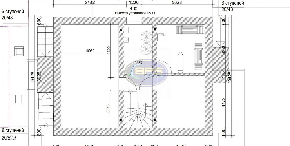 Продаж 3-поверховий Будинок з ділянкою 4 сот 243 кв.м 6 кімн. на Кавунова вул. Одеса - фото 4