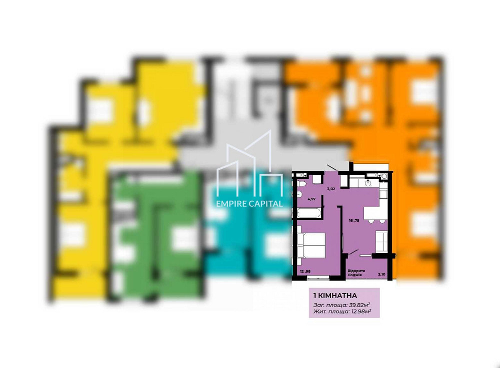 Продаж 1к Квартира 40 кв.м Трускавецька вул. Львів - фото 4