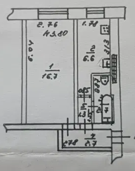 Однокомнатная Парк Победы Одесса