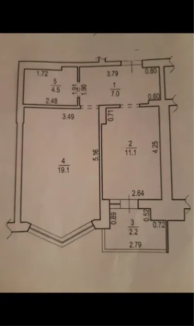 Продажа 1к Квартира 43.9 кв.м Зелена Львов - изображение 9