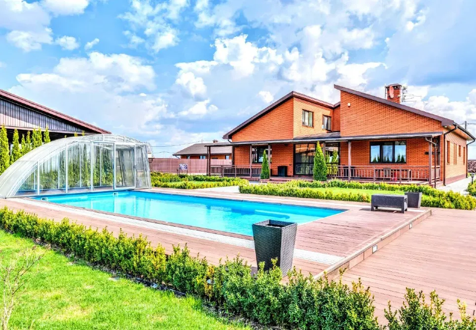 219 Котедж з басейном подобово Бориспіль - фото 16