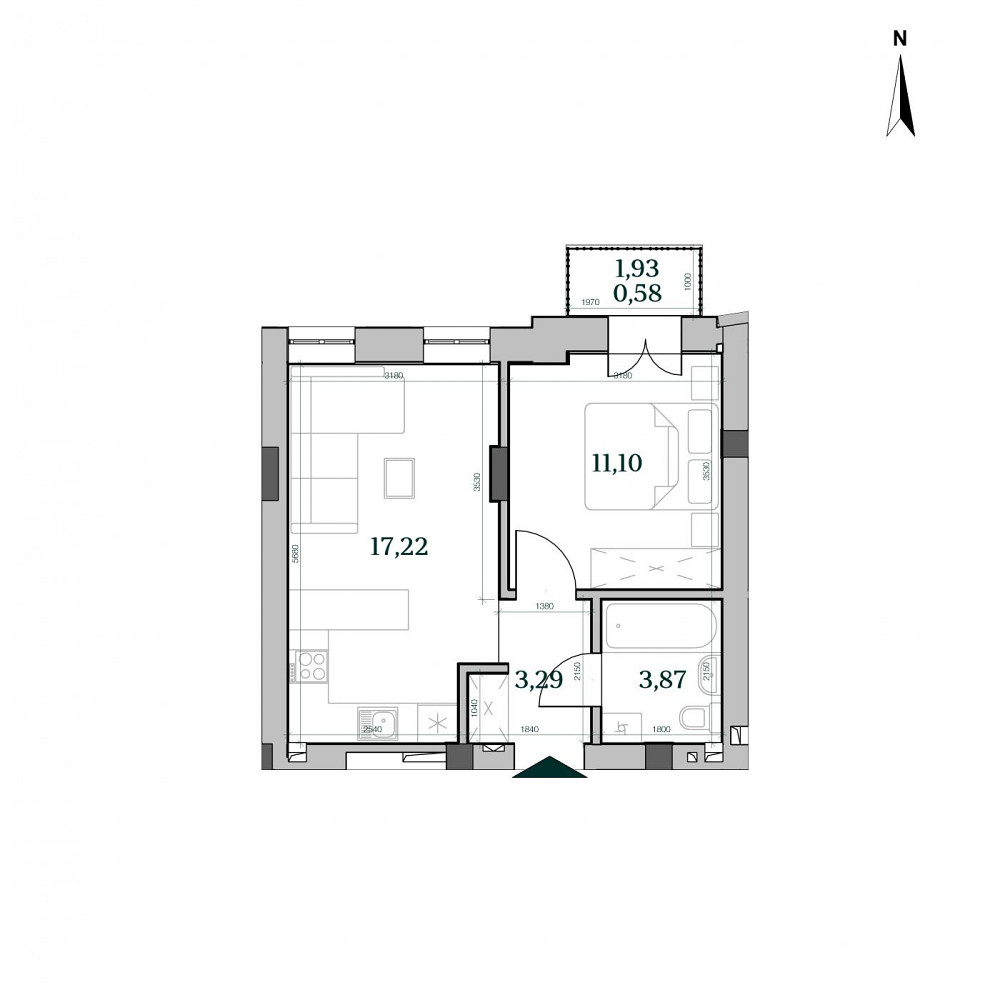 Продаж Квартира на улица Стороженка Олекси 25А L'viv - photo 13