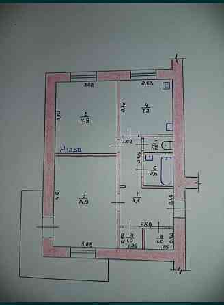 Продаж Квартира 2-кімнатна, 4/14 поверх на вул. Київська Житомир