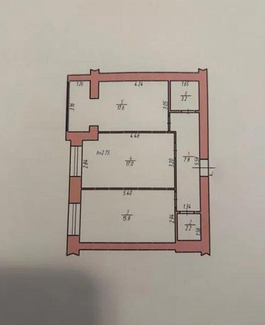 Продаж Квартира 2-кімнатна, 9/10 поверх на вул. Чуднівська Житомир - фото 1