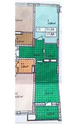 Продаж Квартира 1-кімнатна, 20/25 поверх на улица Сосюры Владимира, д.6 Київ