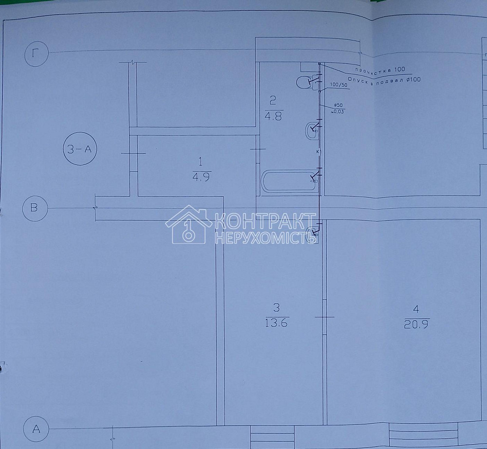 Продаж Квартира 1-кімнатна, 1/9 поверх на вул. Клочківська Харків - фото 16