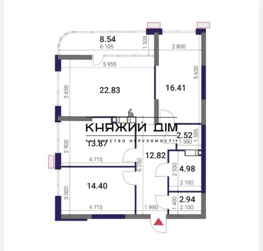 Продаж 3к Квартира 99 кв.м Причальная ул. Київ - фото 3