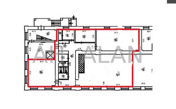 Оренда офісне приміщення на Бульварно-Кудрявська вул., 24 приміщень - 5, поверх - 1/4 Kiev