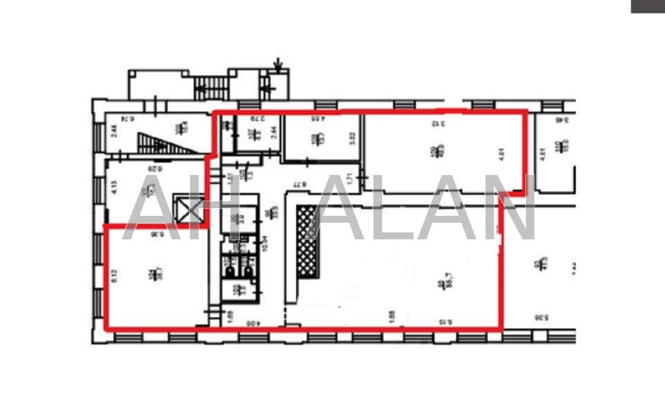 Оренда офісне приміщення на Бульварно-Кудрявська вул., 24 приміщень - 5, поверх - 1/4 Київ - фото 5