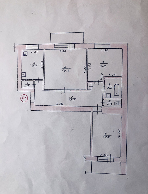 Продаж 3к Квартира 70 кв.м Бердичівська  Шевченка Zhytomyr - photo 2